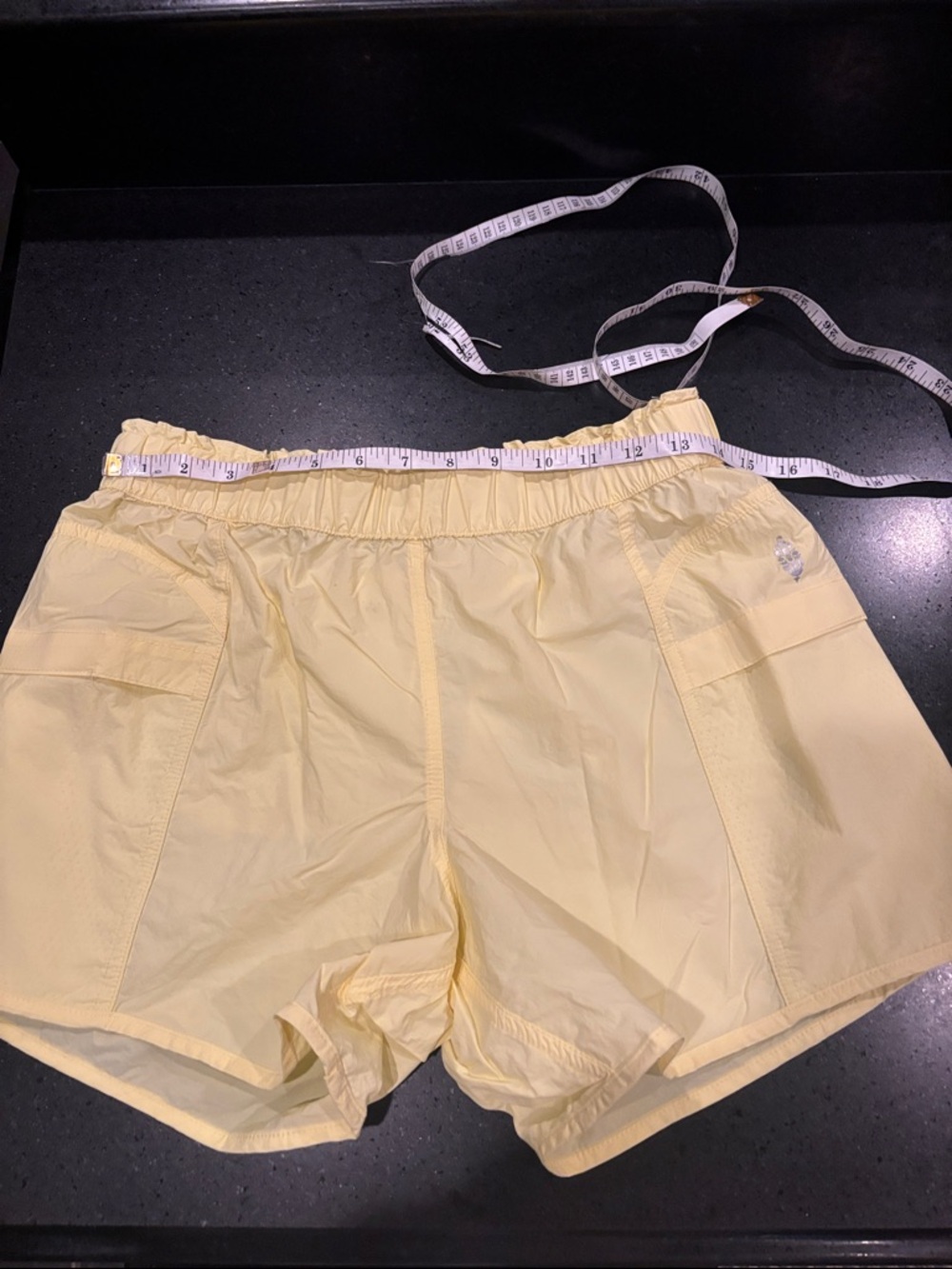 Free People Movement Light Yellow Women’s Shorts